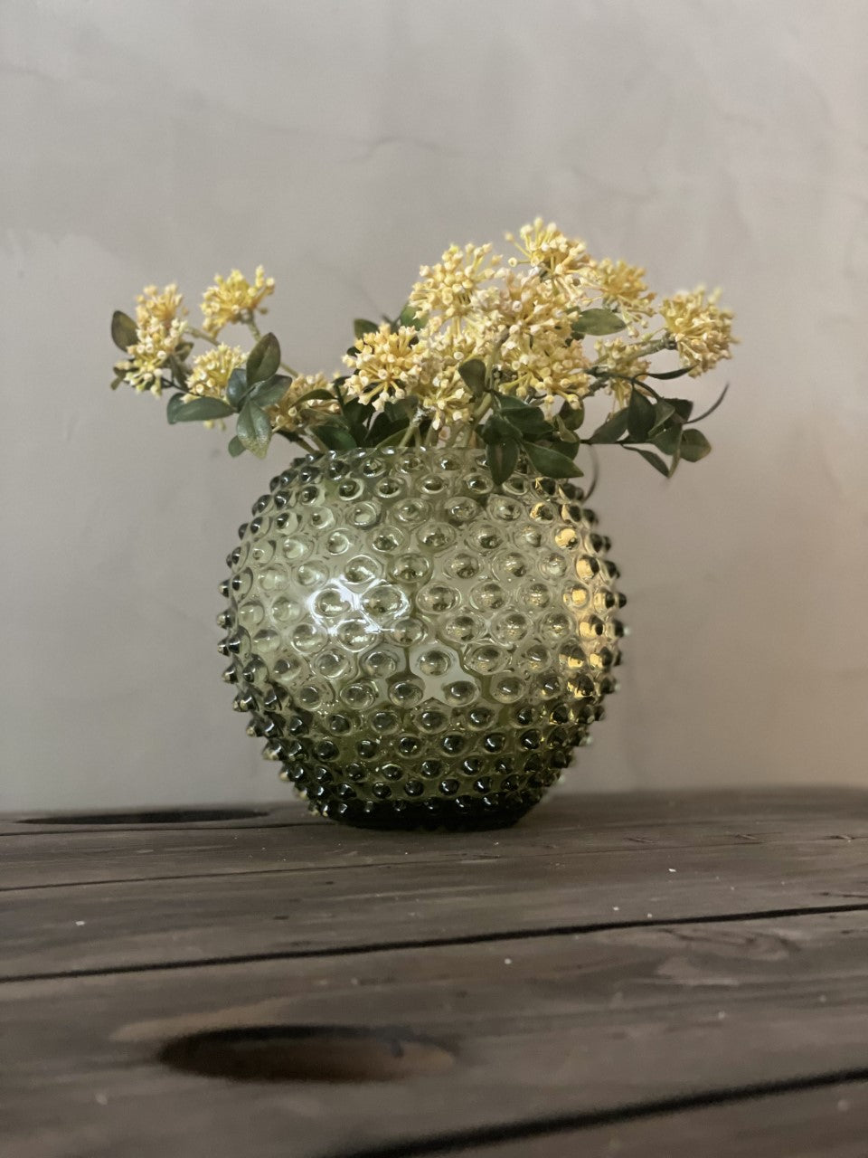 Anna Von Lipa Hobnail Globe Vase 18 cm